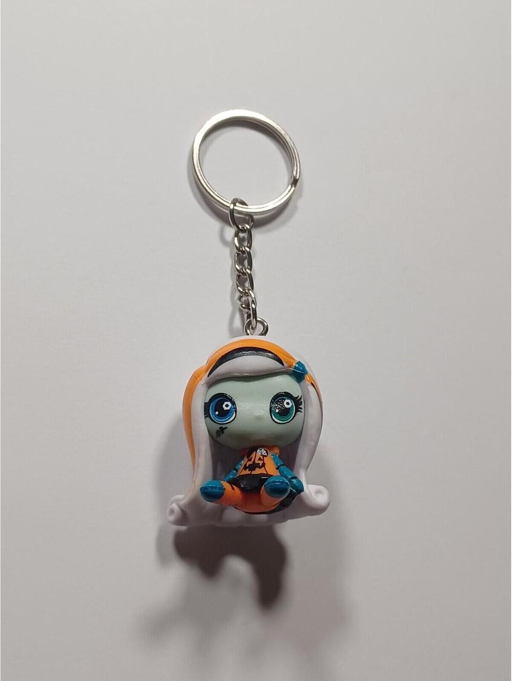 Monster High Minis Halloween Ghouls Frankie Stein Mini Figure Keychain